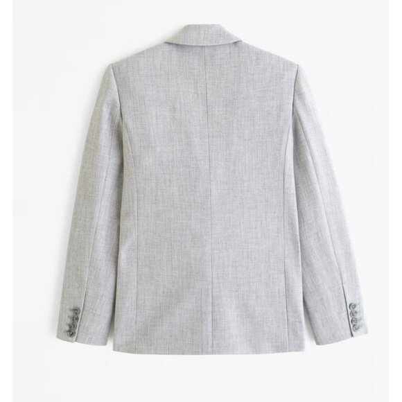 Abercrombie & Fitch Light Gray Blazer - Picture 2 of 5